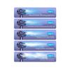 Portable Handheld Fan USB Charging Cooler Dual Digital Display Rechargeable Battery Royal Blue