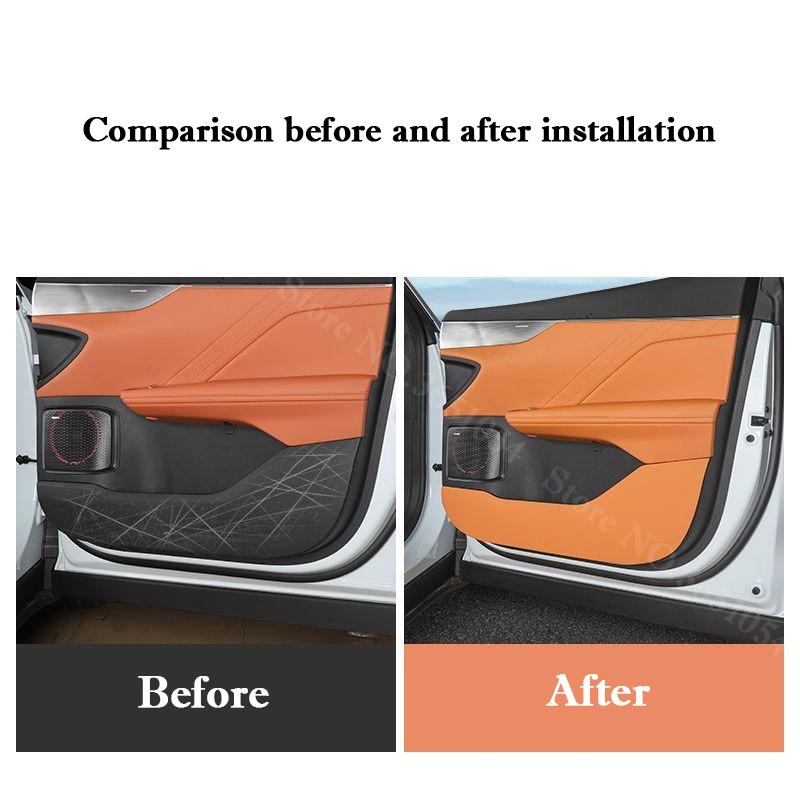 For Changan Deepal S05 2025-2026 Car Door Leather Anti Kick Pad Glove Box Protection Sticker Interior Scratch Resistant Film