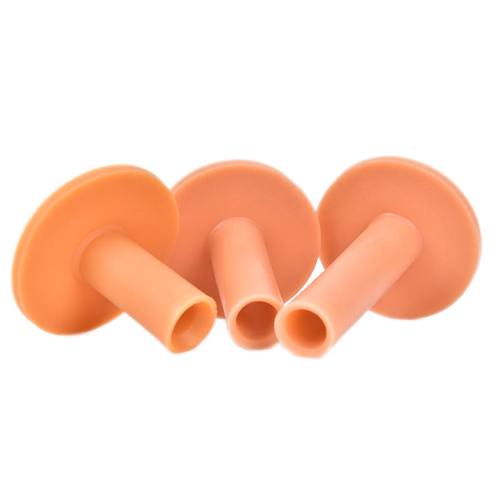 3Pcs Rubber Driving Range Golf Tees Holder Tee Home Training Practice Mat