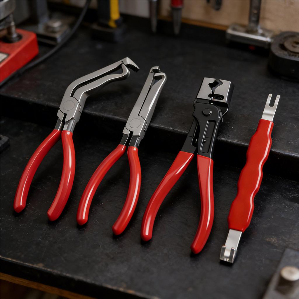 Multifunction Car Electrical Disconnect Pliers Connector Separator Tool for Oil Pipe & Automotive Wiring Repair