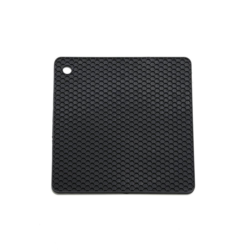 Silicone Honeycomb Heat-Resistant Non-Slip Pot Mat - Easy Clean & Anti-Scalding Placemat.