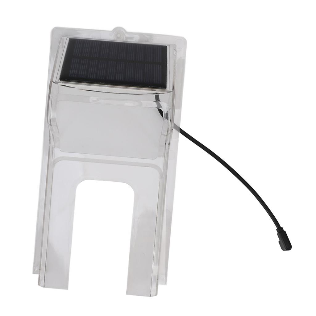 Doorbell Rain Cover Transparent Plastic ABS Weatherproof Solar Powered Door Bell Cover