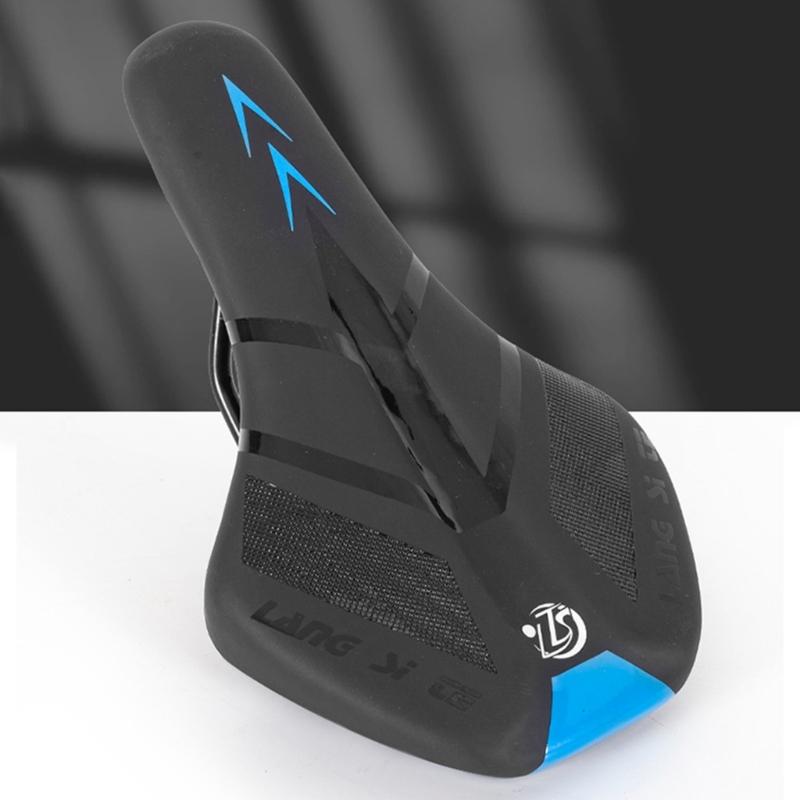 Comfortable Bike Seat Cushion, MTB City Bicycles Seat Memory Foams Waterproof Bicycles Saddle for Mountain Road Bikes
