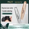 PAZT Quick Hair Color Pen: Temporary, Natural, Long-Lasting White Hair Concealer, Gentle On Hair.