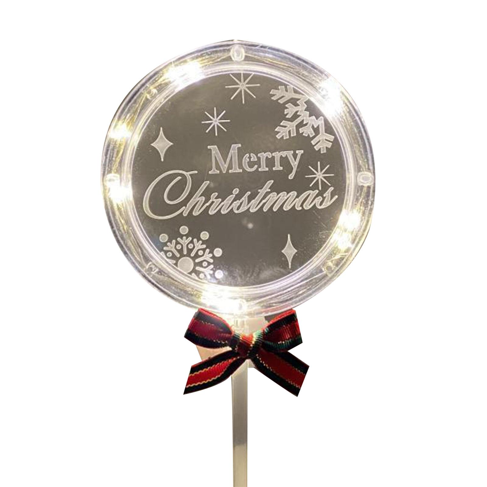 

Acrylic Decorative Lamp LED Luminous Cake Decoration Gift Box for Wedding Teachers Day Birthday Party Cake Decorating 1