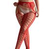 Übergröße Sexy Hollow Out Strumpfhose Lolita Mädchen Netzspitze Netz Strumpfhalter Strümpfe Gothic Strumpfhose für Übergröße Frauen