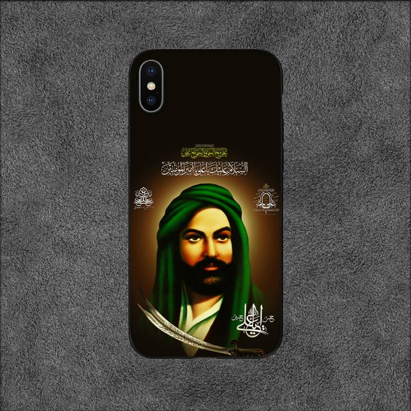 Islamische Hz Ali Telefon Fall Für iPhone 11 12 Mini 13 14 Pro XS Max X 8 7 6s Plus SE XR Shell