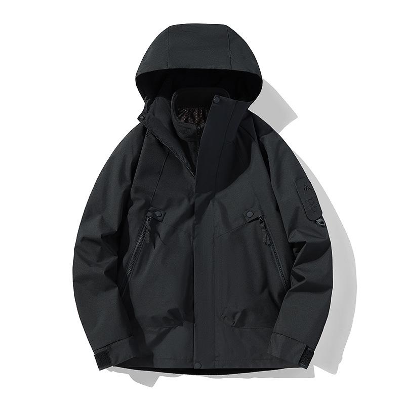 Unisex Lightweight Waterproof Hooded Jacket for Spring/Autumn - Thin, Casual, and Ideal for Cycling