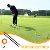 Golf Alignment Stick Portable Putting Practice Club Accessories For Green Backyard Drill Indoor Home Golf Course Practice