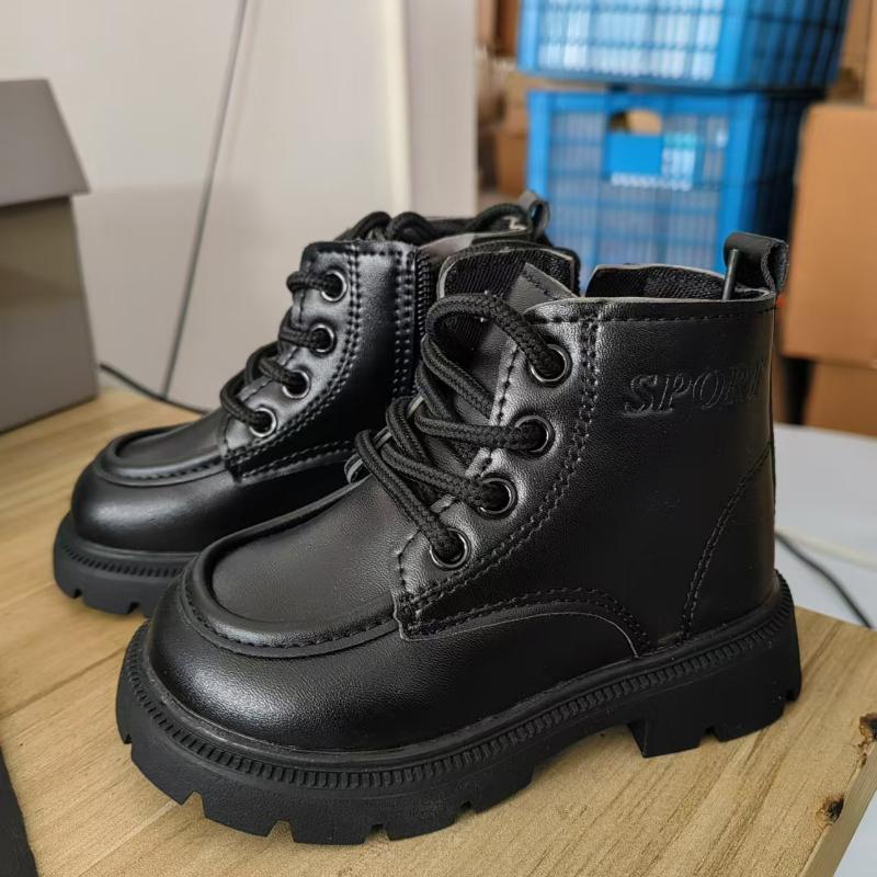 Сапоги для мальчиков Осенние и зимние модные детские сапоги-локомотивы Сапоги для девочек — фото 9