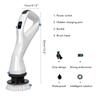 Electric Spin Scrubber 360 Degree Rotating Cordless Power Brush Floor Scrubber Charging Shower