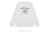 Trendy Korean Cartoon Print Long Sleeve T-Shirt - Pure Cotton, Loose Fit