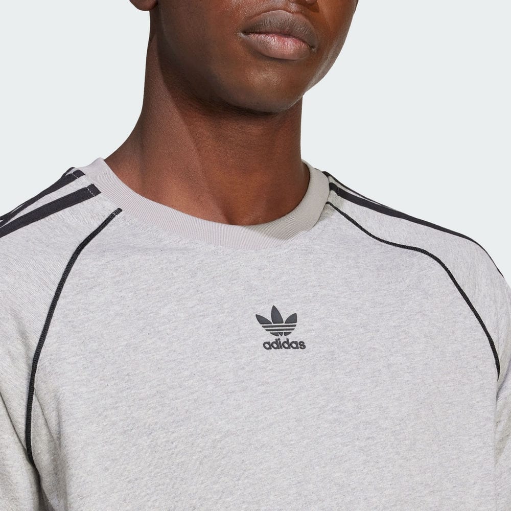 Adidas Originals T Shirt Men's Medium Heather Gray IR9455