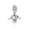 925 Silver,Cartoon Cute Cat,Dog Bead Pendant,Suitable for Original Bracelet DIY Accessories,Exquisite Jewelry