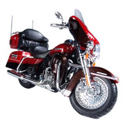 Meito 1/12 Harley Davidson Motorcycle Die Cast 2013 FLHTK Electra Glide Ultra Limited, Korean Toy