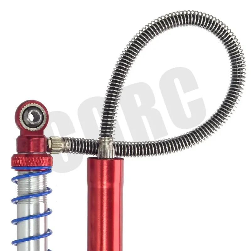 2PCS 80/90/100/110/120mm Secondary Bucket Shock Absorber Double Spring Damper For 1/10 RC Crawler Axial SCX10 90046 D90 TRX4