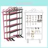 Espositore Organizzatore Gioielli in Ferro Metallo Premium Orecchini e Accessori Design Elegante