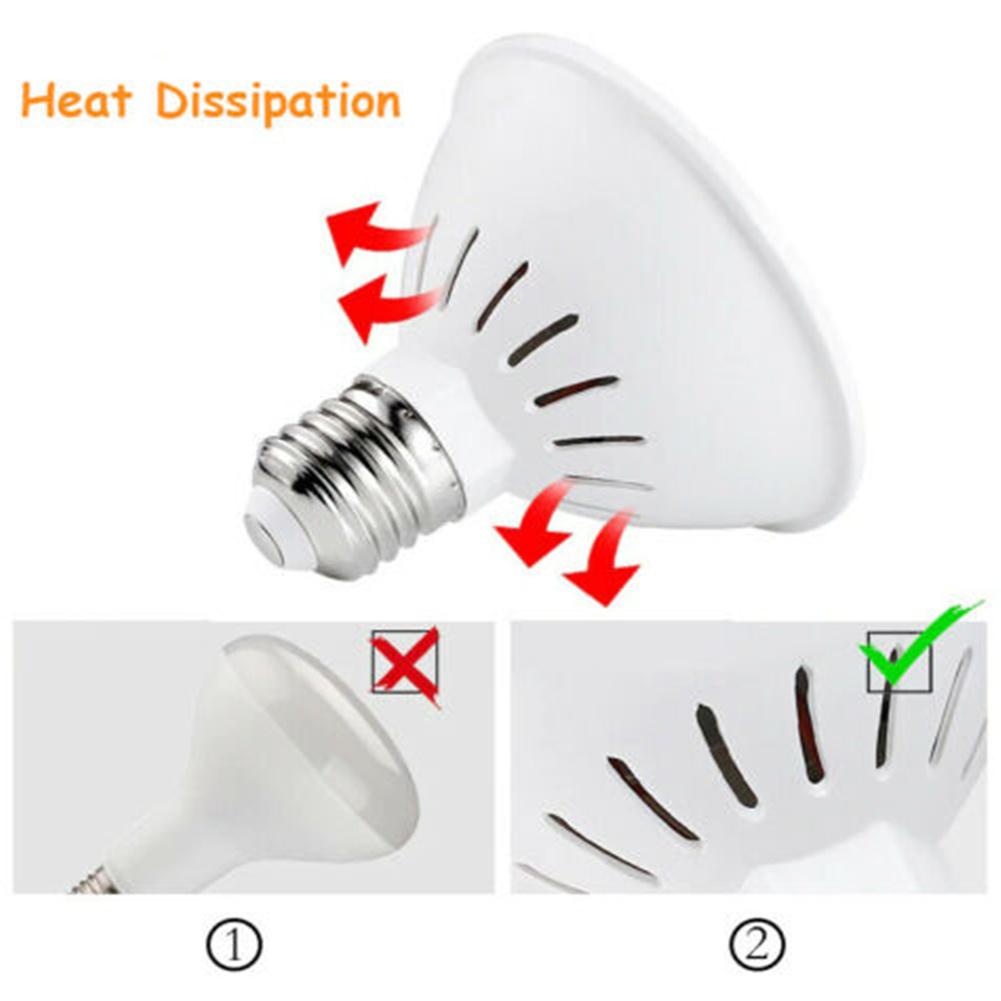 E27 Led Plant Growth Light Full Spectrum Led Bulb Plant Growth Light 48/60/80LED