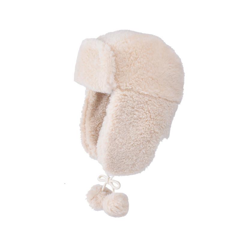

Winter Warmth Skiing Cap With Plush Earmuffs For Outdoor Snow Sports