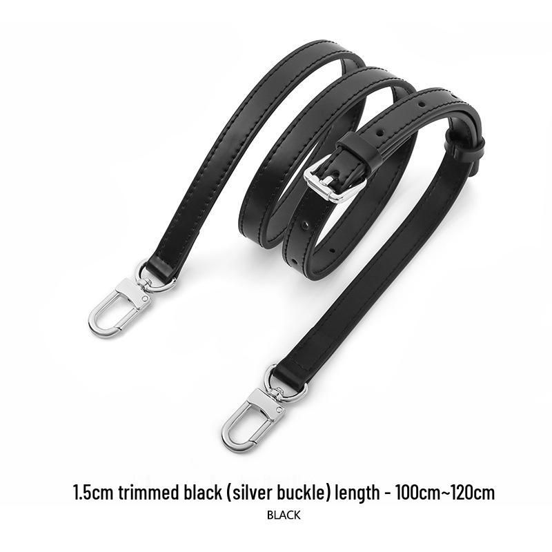 A-53 Adjustable Two-Layer Cowhide Suede Wide Shoulder Strap with Old Flower Design Replacement