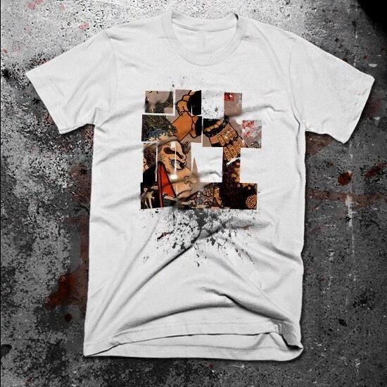 Samurai T-Shirt Japanese Warrior Bushido Code Kanji Shogun Katana Japan tee 3XL