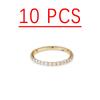 10pcs G23 Titanium Jewelry Set Zircon Earrings Fashion Ear Cartilage Tragus Piercing Nose Rings Sexy Helix Lip Nasal Hoops Gifts