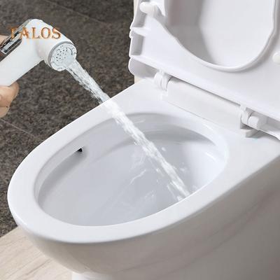 TB Seat Toilet Flushing Sanitary Device Toilet Bidet Spray Head Sprayer Hose Cleaning Kit Bidets