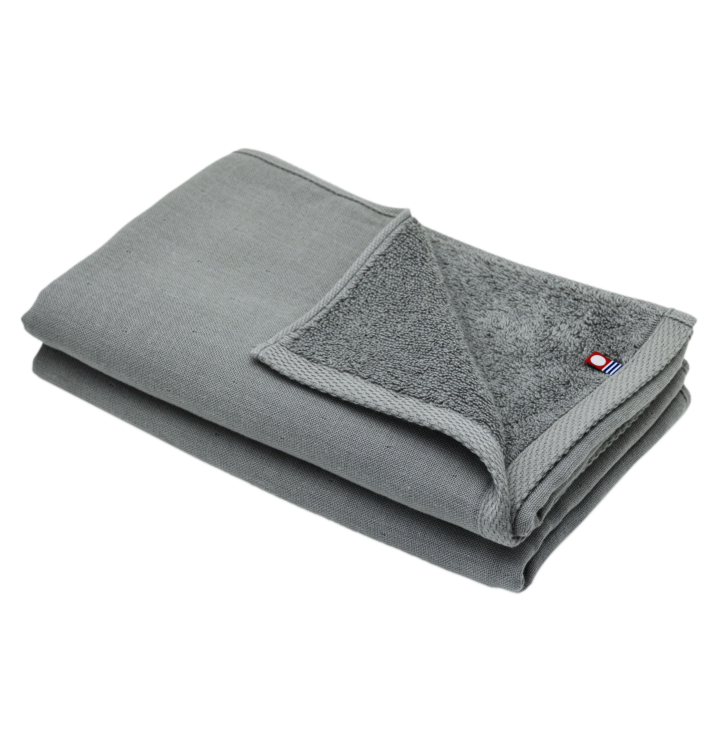 

Broccoli House Imabari Пляжные полотенца из махровой ткани, тонкие, 34 x Мини-банные, из хлопка и (Набор 2) 110см, Полотенца, Тонкие, Быстросохнущие, Впитывающие, Япония, серый