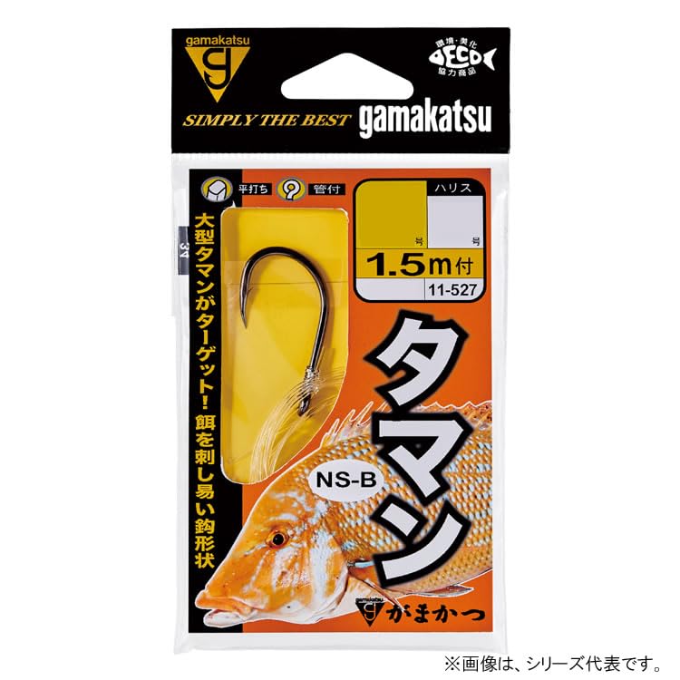 Gamakatsu with thread Taman (NSB) 1.5m 24-18 No. 24