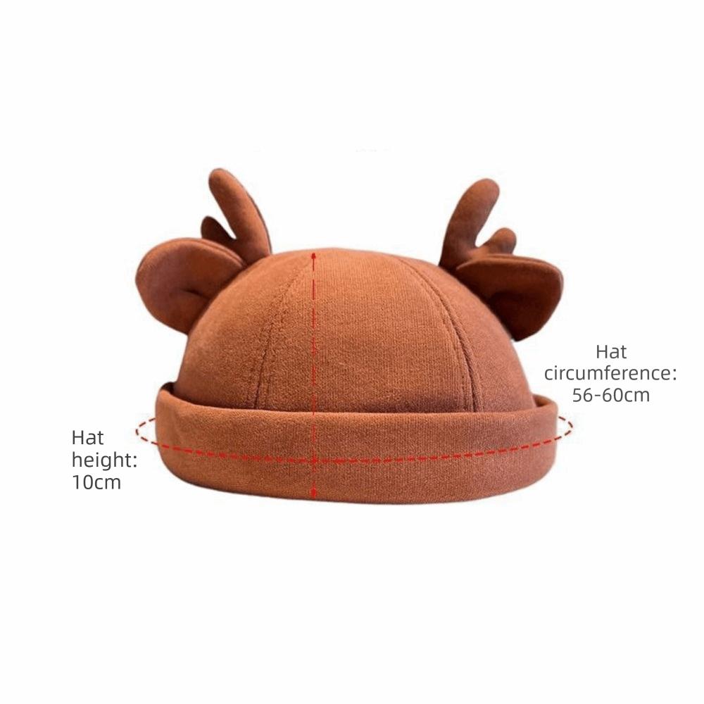Solid Color Melon Skin Hat Cotton Beanie Hat Unisex Landlord Hat Outdoor