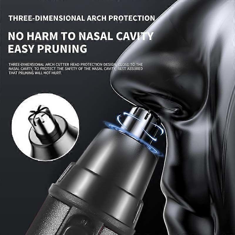 Rechargeable 4-in-1 Multifunctional Electric Nose Hair Trimmer