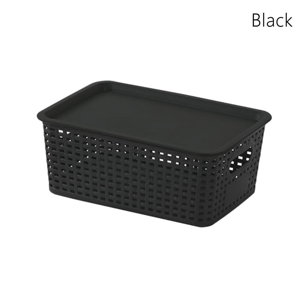 Large Capacity Storage Basket Plastic Seasoning Bottle Organizer Storage Box Home Decoration