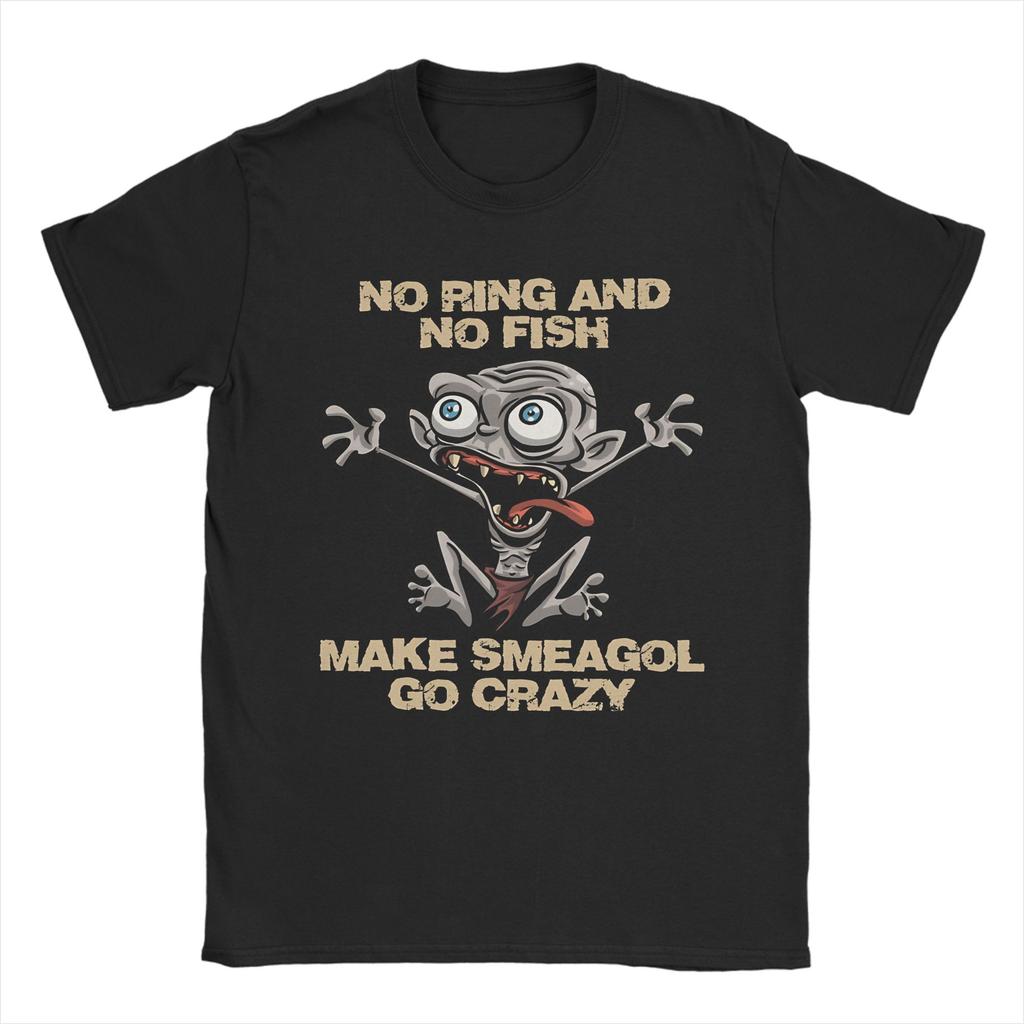 Gollum Funny Meme Tee Shirt for Unisex Women Gift Idea T Shirts Cotton Clothes