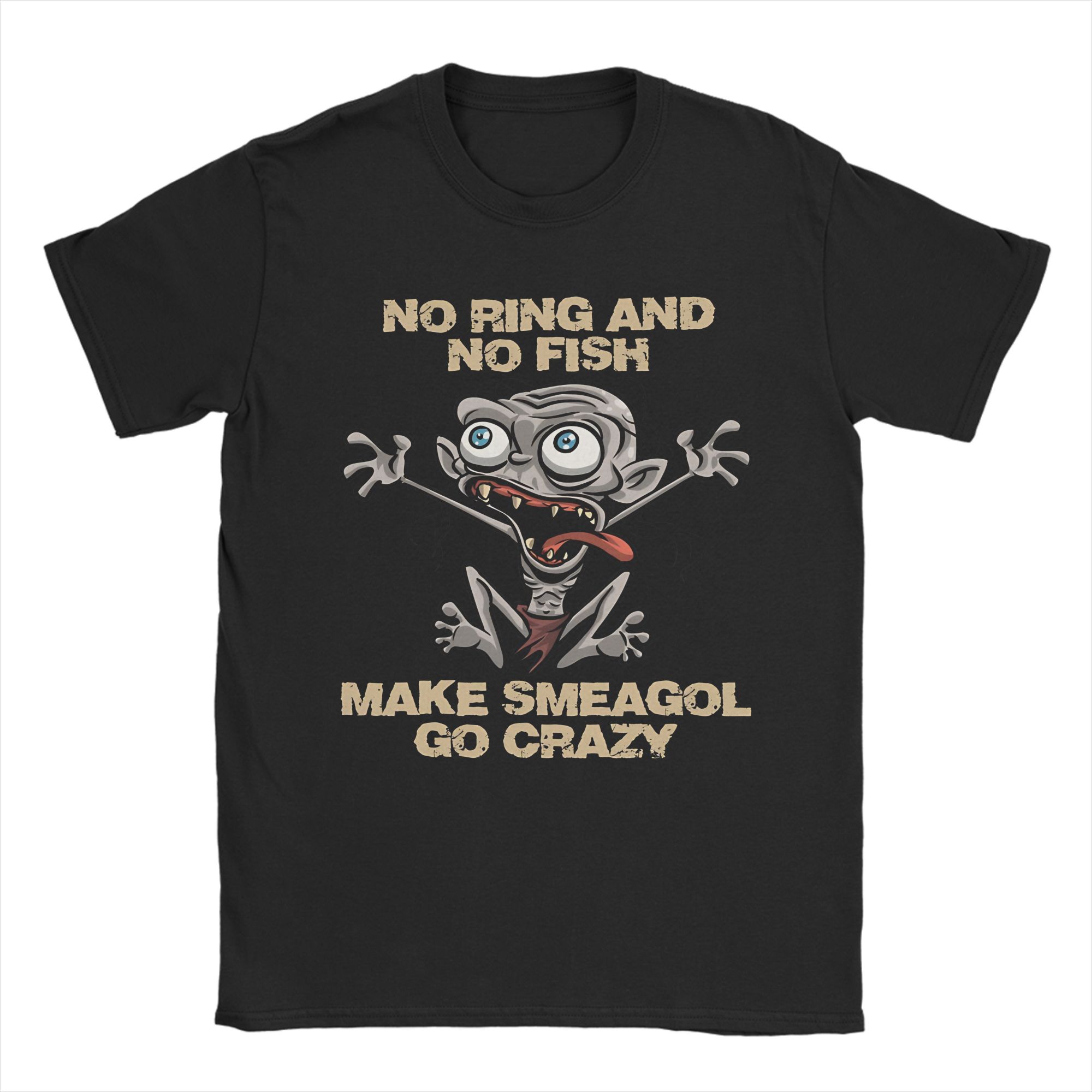 

Gollum Funny Meme Tee Shirt for Unisex Women Gift Idea T Shirts Cotton Clothes S