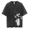 2026 Summer Fushiguro Toji Printed T Shirt Anime Jujutsu Kaisen Tshirt Men Women Casual Loose Tshirts Washed Cotton Tee Male