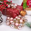 Pack of 24 Christmas Tree Decoration Balls Ornaments Hanging Props Xmas Tree Décor Accessories - Christmas Decorations Items for Home Decor Office
