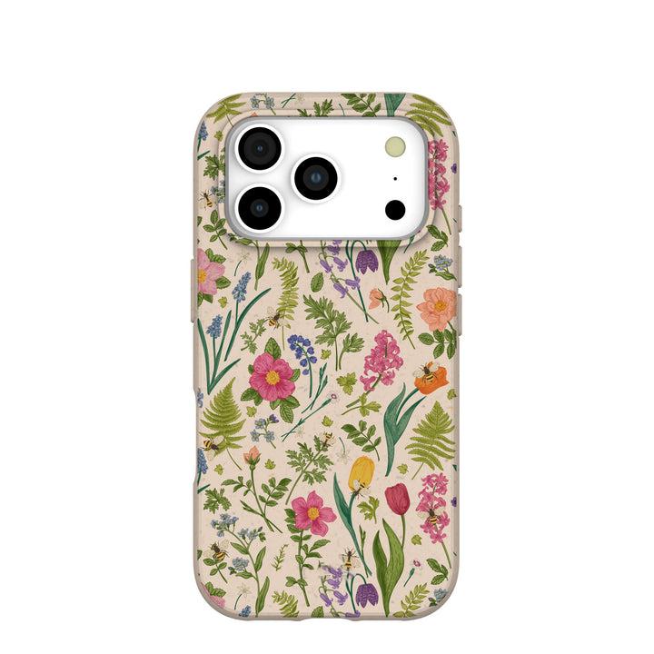 

Luxury Clmj Art Landscape Flowers Plants Phone Case for iPhone 17 16e 16 15 14 13 12 11 X XS XR 8 Air Pro Max Plus Double-layer iPhone 17 Pro