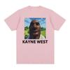 Lustiges Kanye West Meme Grafik T-Shirt Herrenmode Rundhals Kurzarm T-Shirts Unisex Hip Hop Gothic Rap T-Shirt Streetwear