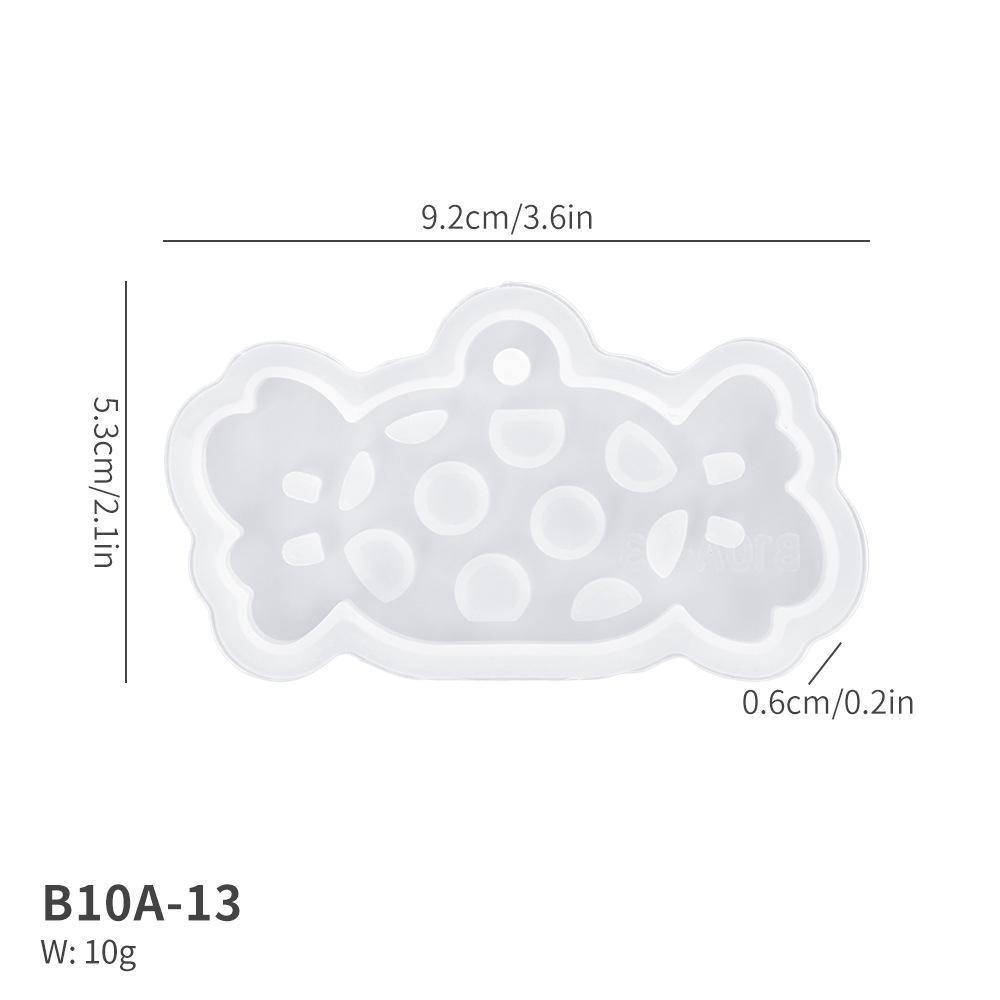 Cross-Border Reindeer & Cat Paw Christmas Pendant Silicone Mold