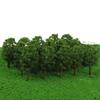 Garten Modell Bäume Miniatur Kunststoff Dekoration 20Pcs Mini DIY Landschaft