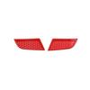 Red ABS Front Face Bumper Headlight Side Cover Trim For Toyota Tacoma 11-15