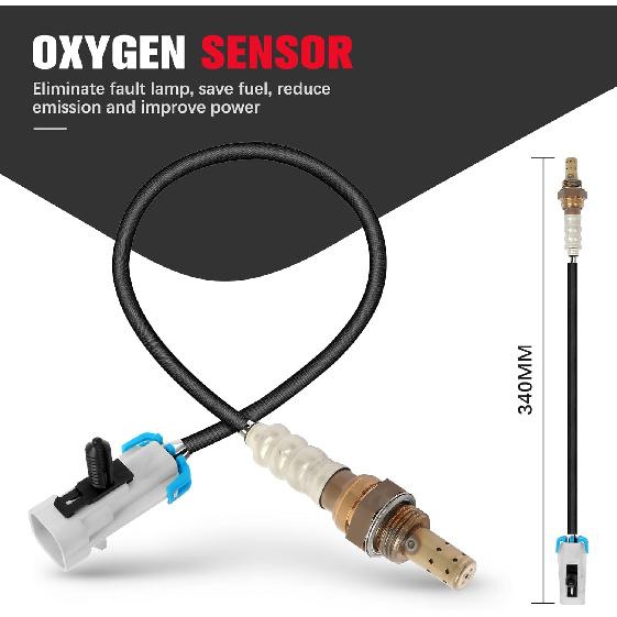 02 Sensor Oxygen Sensor 234-4343 Sensor 1 Sensor 2 fit 2003-2005 for Chevy Blazer, 2003-2004 for Chevy S10, 2003-2005 for GMC Jimmy, 2003-2004 for