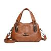 Handbag Women's PU Shoulder Bag Middle-aged And Elderly Mother Bag