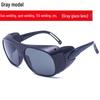 Anti-Flash Electric Welding Goggles with Flat Lens - Protective Glasses for Welders