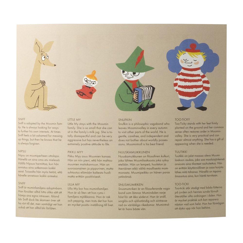 Flenstedt Interior Nordic Moomin Piknikowy Mobil z Prezentacją Prezent dla Dziecka [Oficjalnie Importowany] Mobil, Ornament, (FSM130150), Pudełko, Towary,