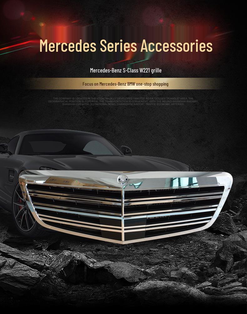 Mercedes S-Class W221 AMG Front Grille for S350 S400 S500