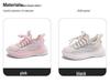 2025 Girls' Soft Sole Mesh Sneakers - Breathable, Non-Slip for Spring & Autumn