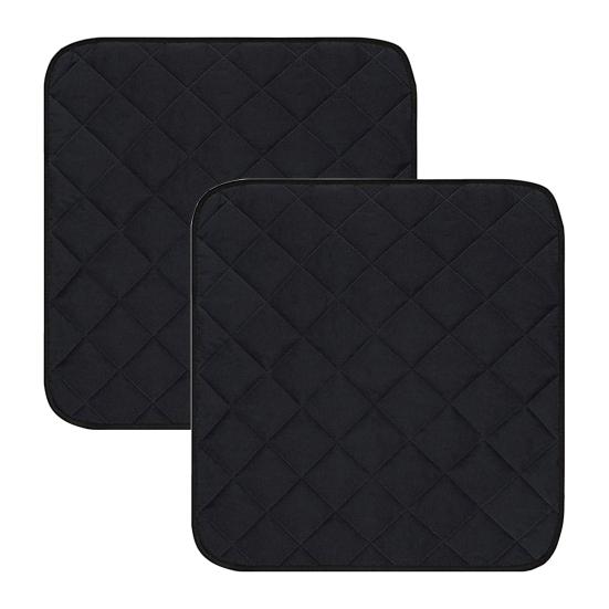 

Коврик для сиденья, полезный, моющийся, без запаха, коврик для стула, тонкая работа, коврик для сиденья, защита для стула для дома чёрный