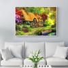 5D DIY Diamond Painting Scenic Spring Home Full Round Embroidery Sale Rhinestone Picture