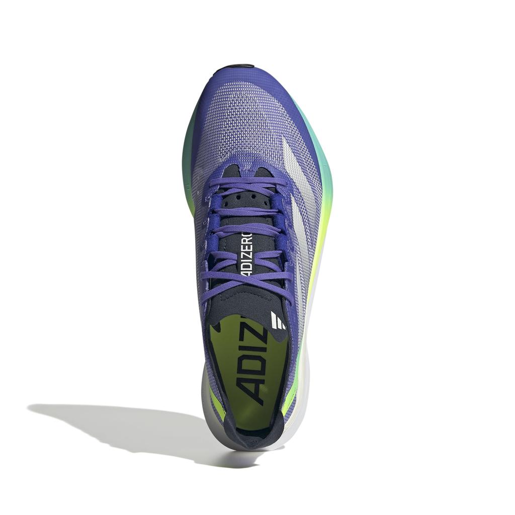 Adidas Adizero Boston 12 MDF81 Running Cobalt Blue Cm Men's Shoes, Blue/Zero Metallic/Lucid (IF9211), 30.0